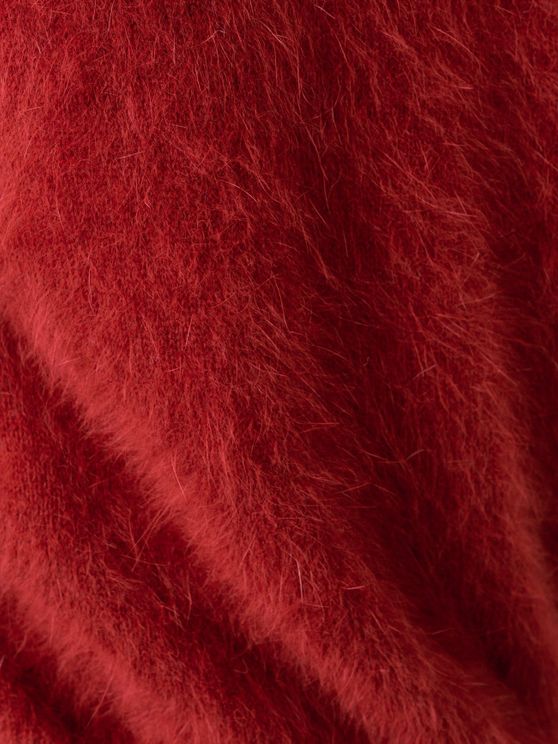 Bellerose - Datti Angora Sweater: Red Dhalia