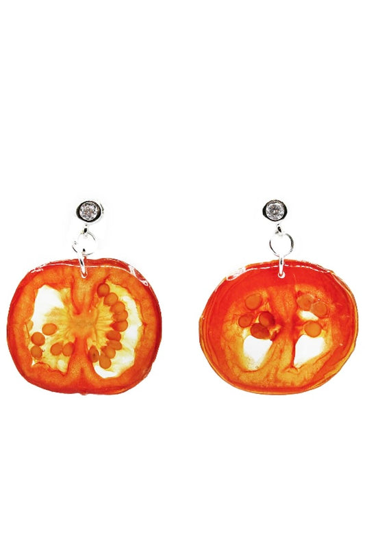 Dauphinette - Tomato Earring