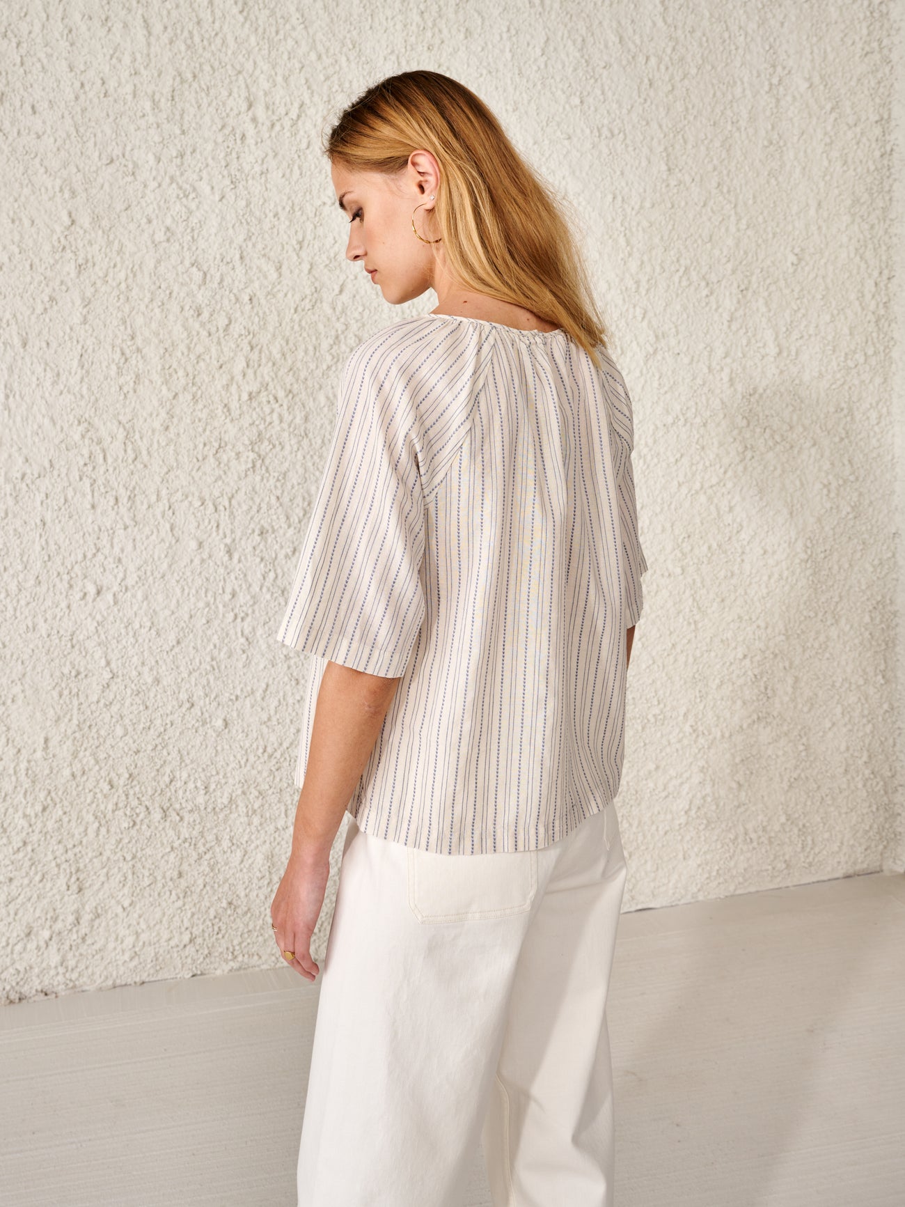 Bellerose - Stuart Blouse: Cream Combo A