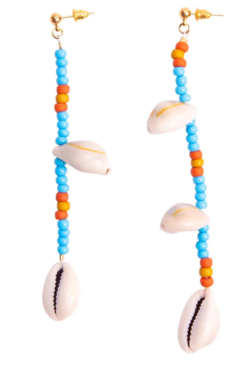 Briwok - Surf Earrings: Seead Bead