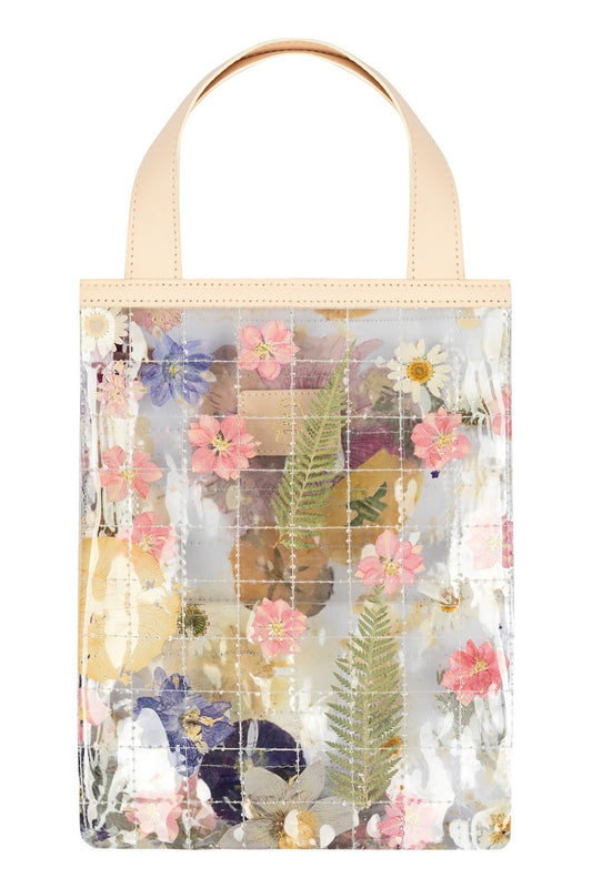 Dauphinette - Crushed Garden Quilted Tote