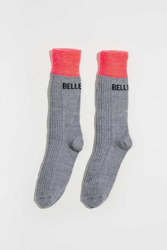 Bellerose- Vicin Socks: Heather Grey