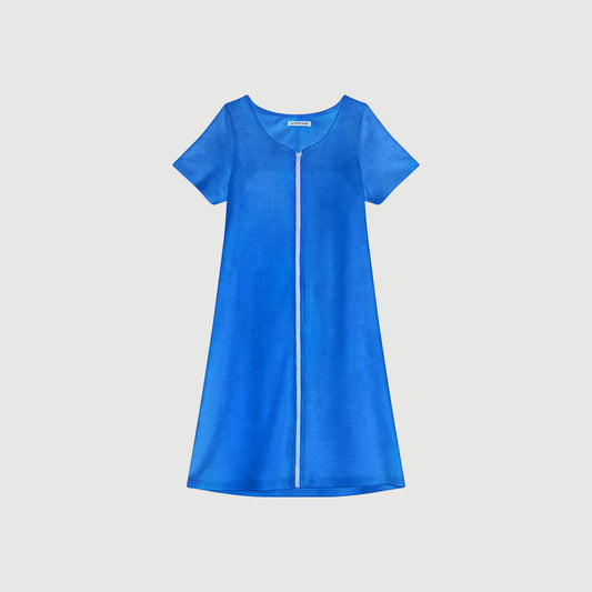 Ma Petite Plage - Colleen Dress: Mediterranean Blue