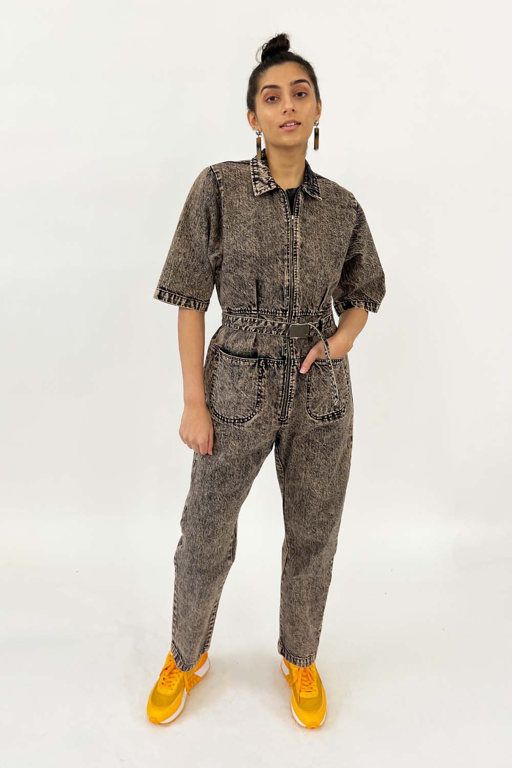 Rachel Comey- Drill Jumpsuit: Peach