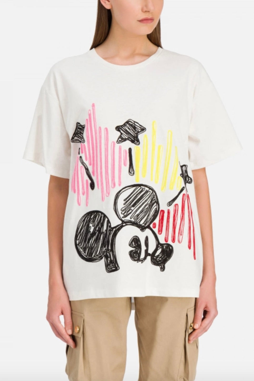 Iceberg - Mickey Mouse T- Shirt: Embroidered