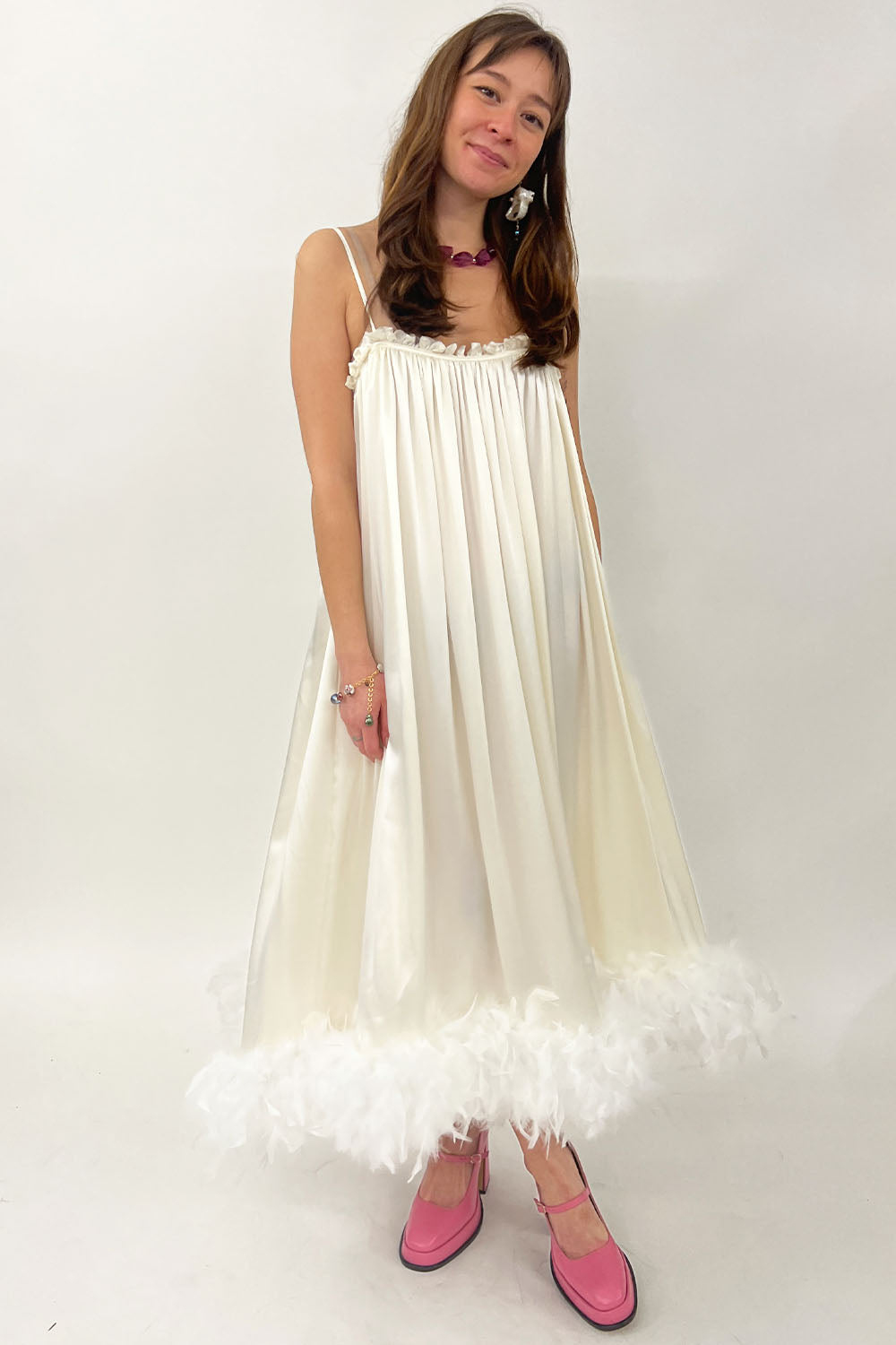 Dauphinette - Wellness Gown: Ivory