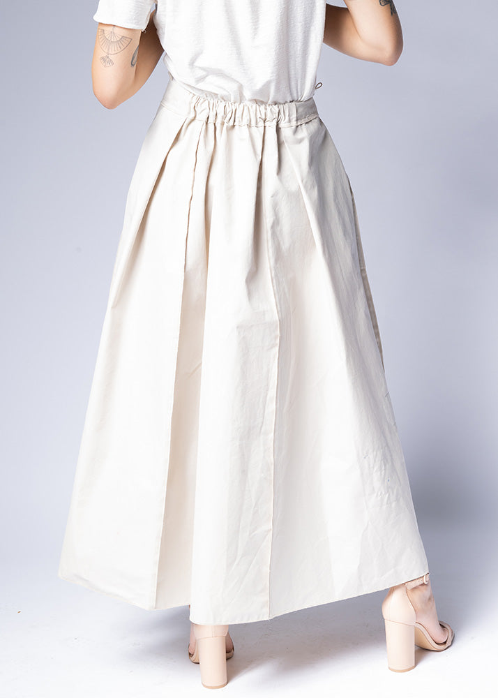 Francesca Marchisio - H20 Reversible Skirt: Butter