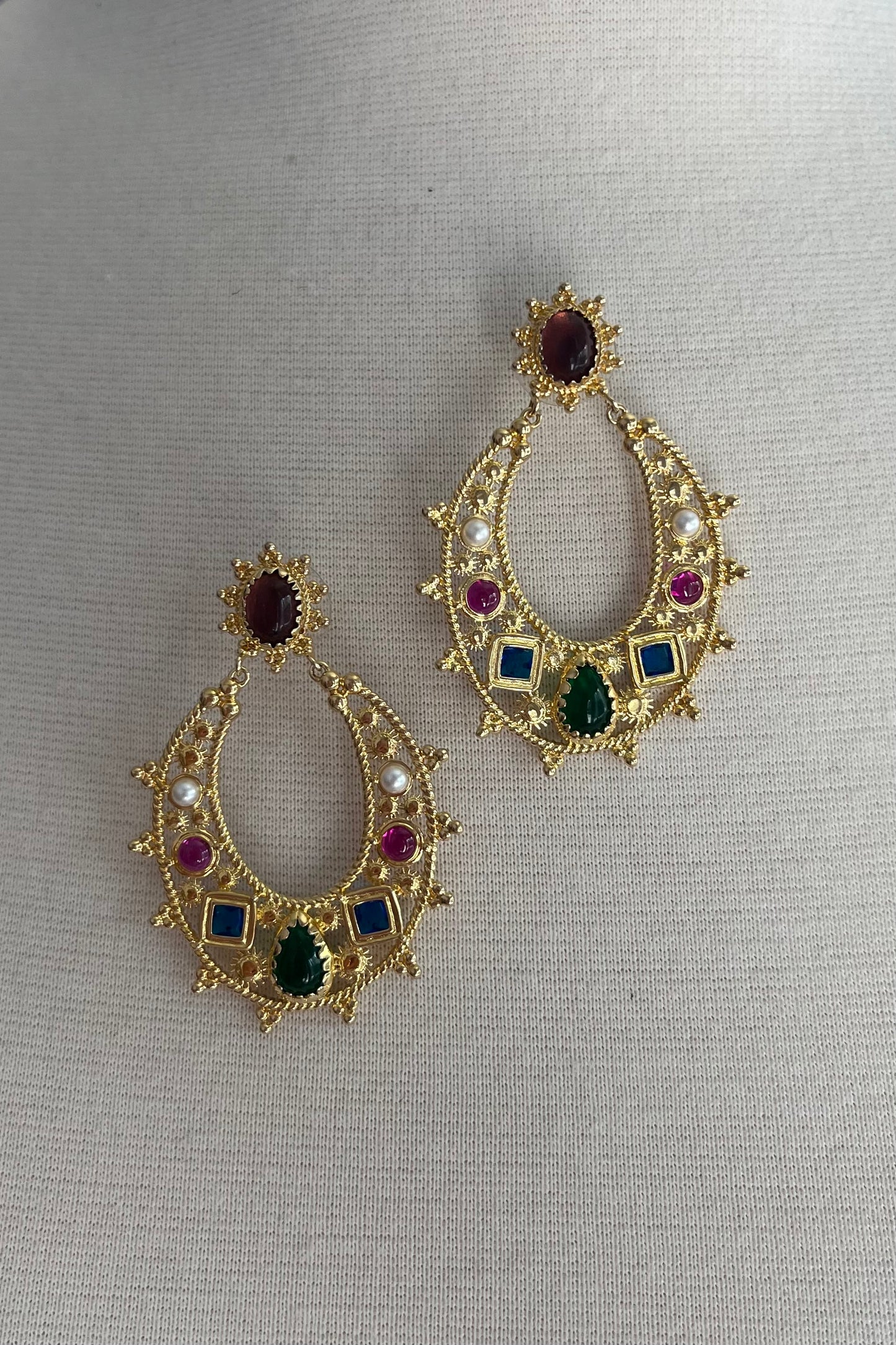 Les Néréides- Jewel of Sicily Earrings