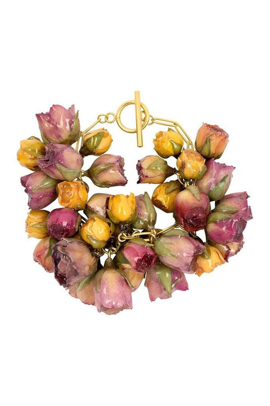 Dauphinette - Million Rosebuds Bracelet: Rose Melange