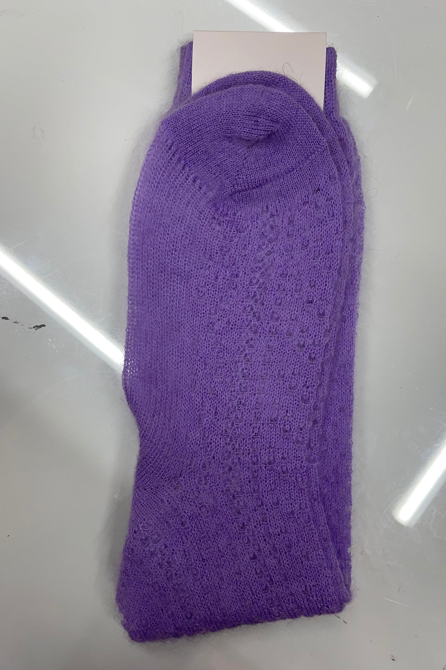 Vivetta- Knit Socks: Lilac