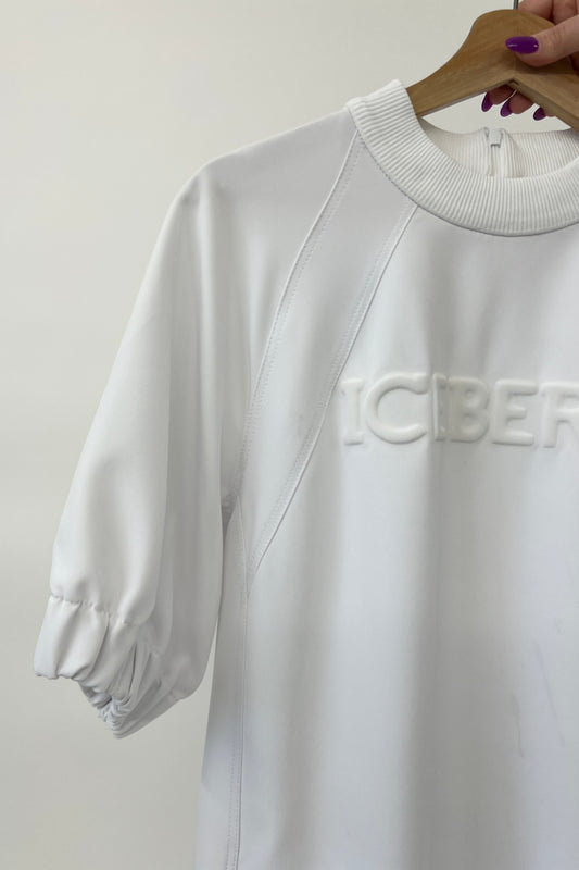 Iceberg - Shift Dress: White