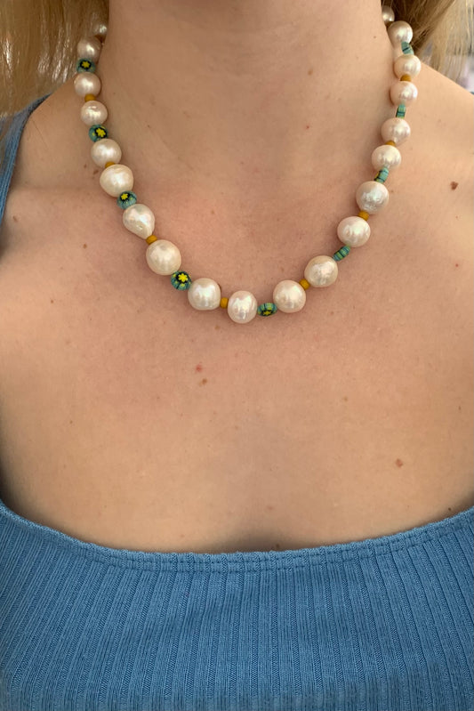 Briwok- Jodhpur Baroque Pearl Necklace