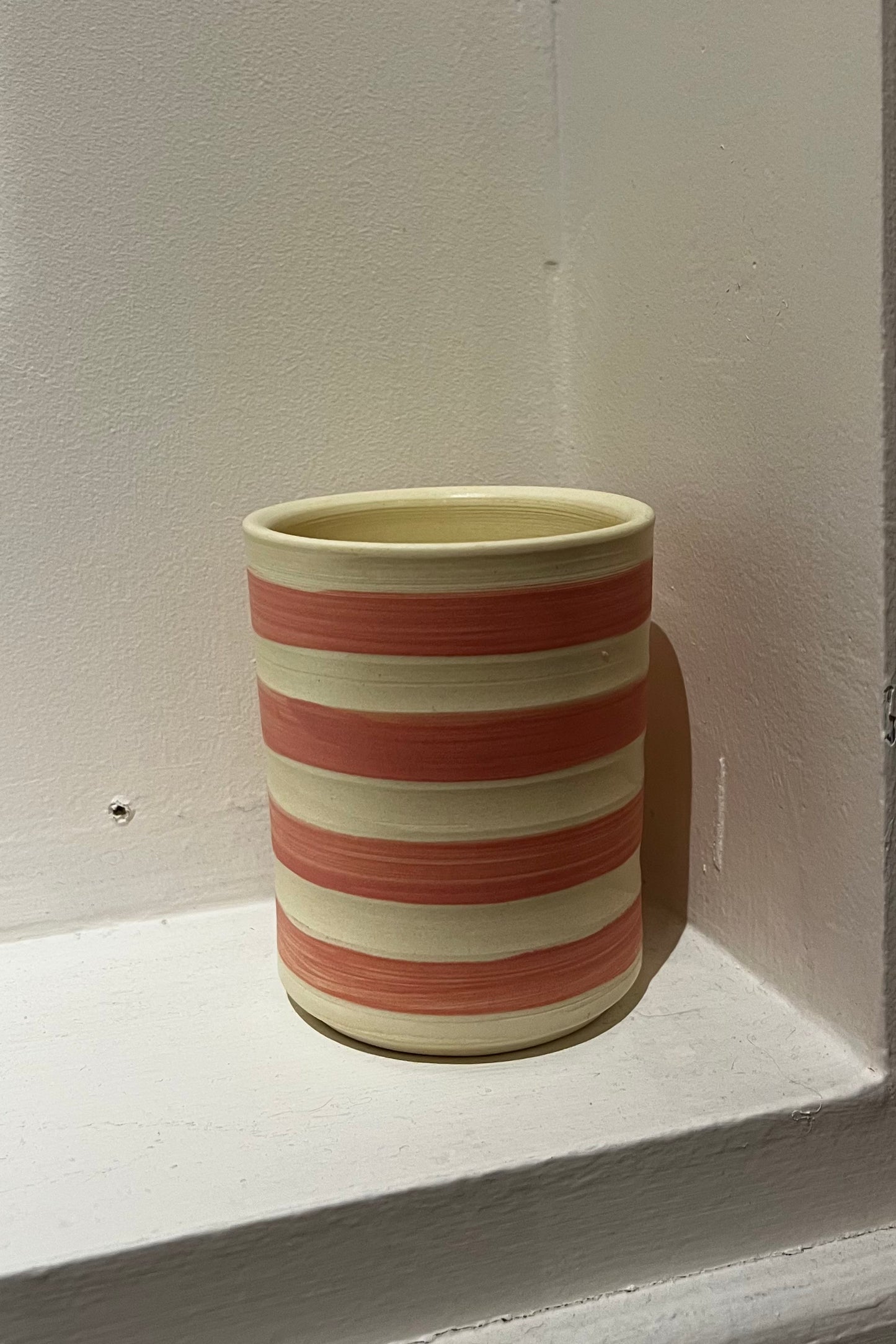 Pottery By Fern - Neon Wide Stripes Cup