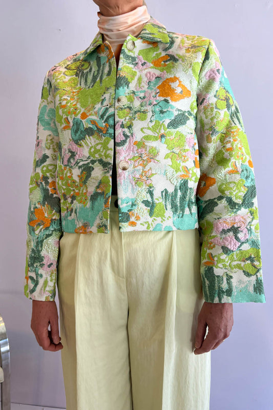 Stine Goya- Kiana Jacket: Abstract Floral