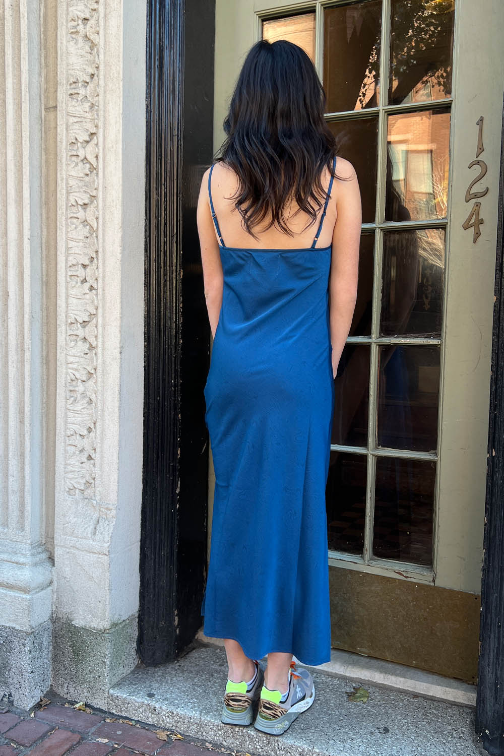 KkCo - Dizzy Slip Dress: Sapphire