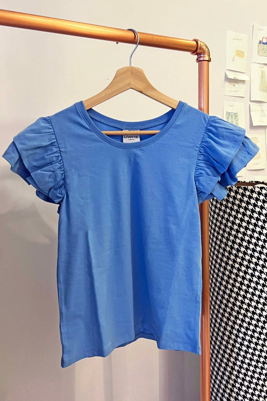 Livotte- Uma T Shirt: Blue