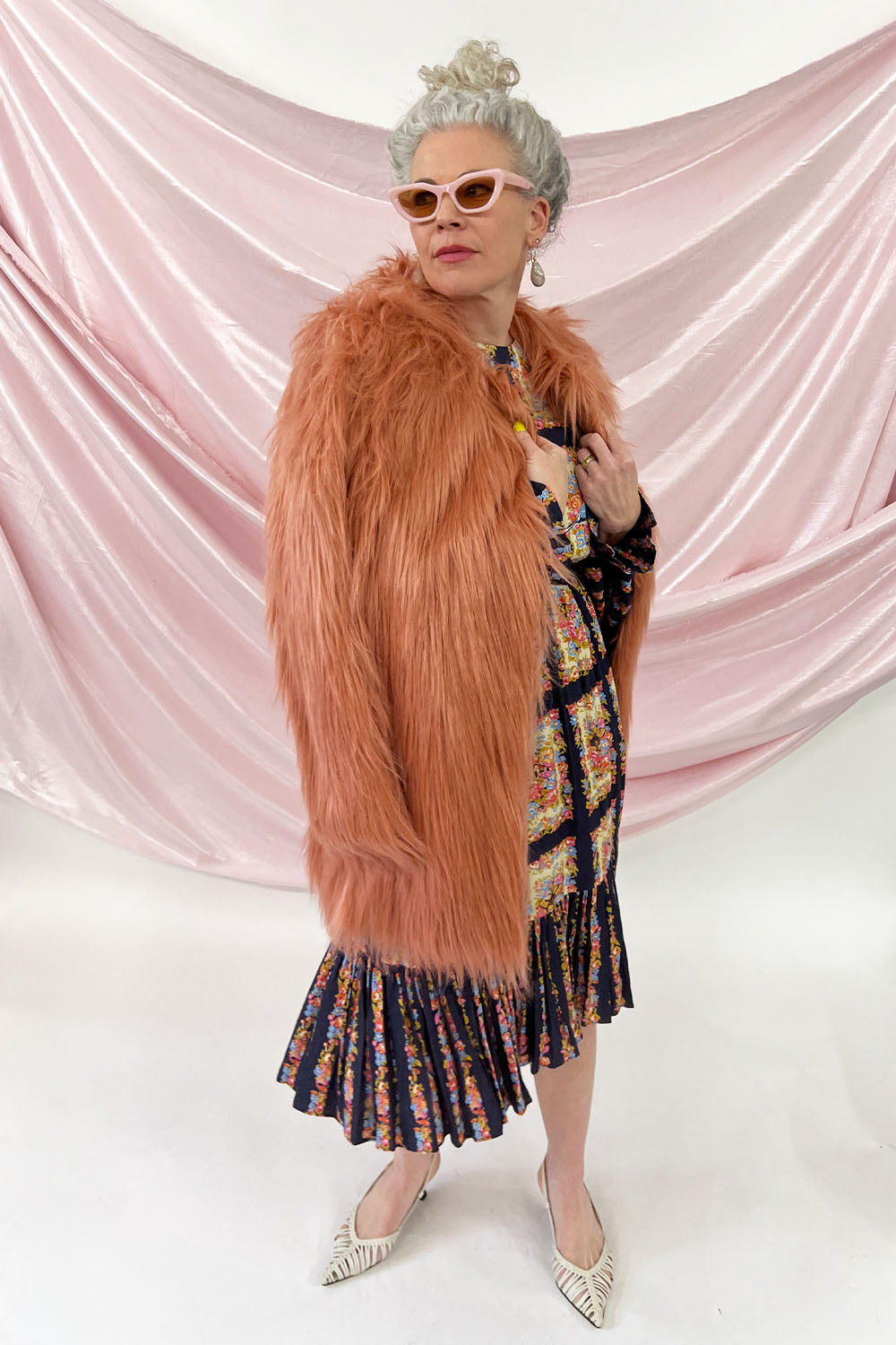 Alabama Muse - Nina Coat: Pink