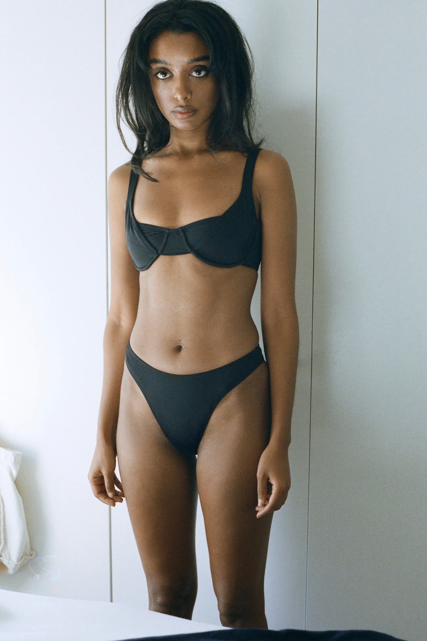 Buci- Neuve Bikini Top: Black