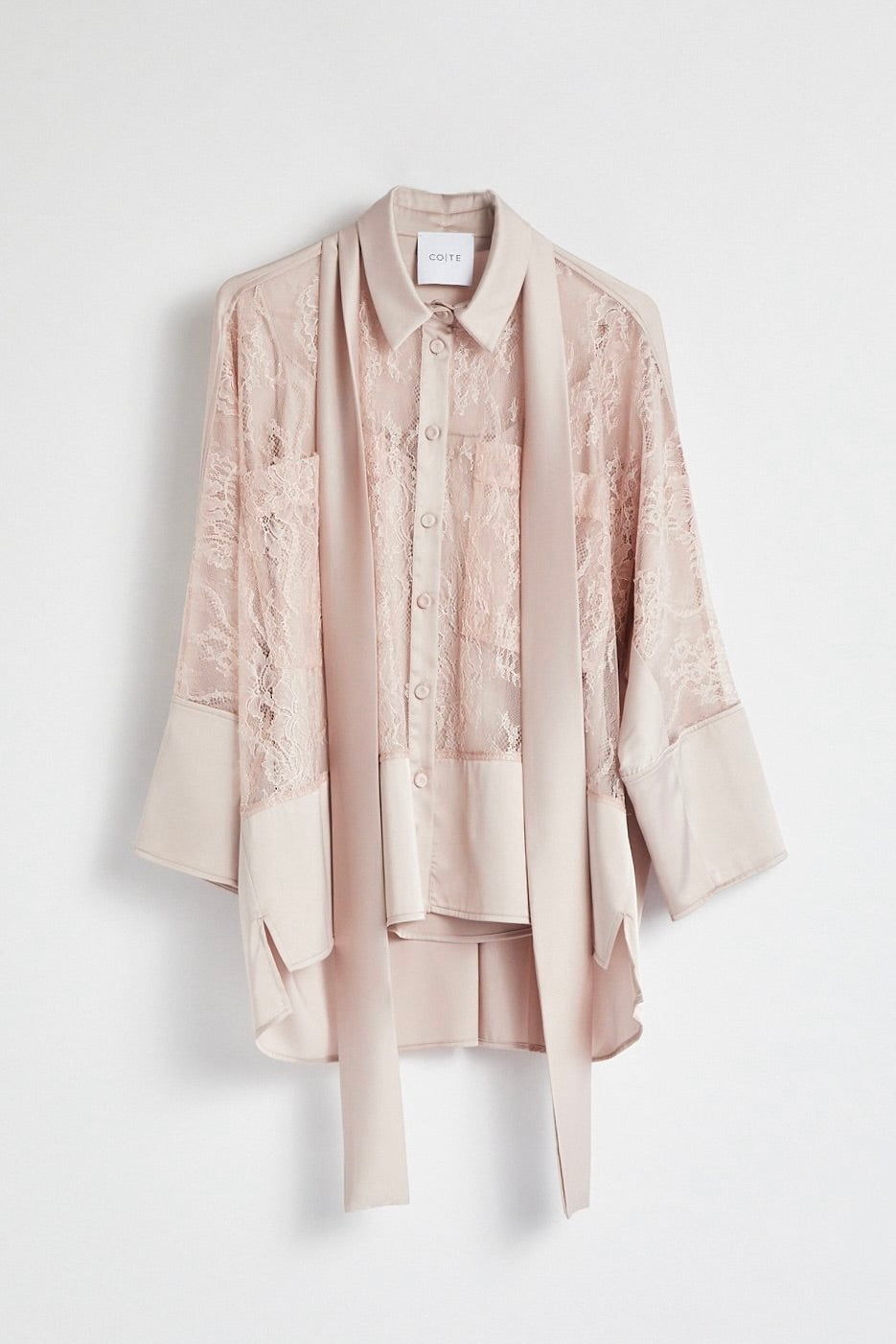 CO|TE - Charlotte Shirt: Pale Pink