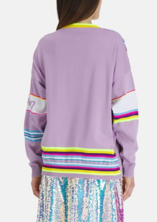 Iceberg - Bunny Neon Stripe Sweater