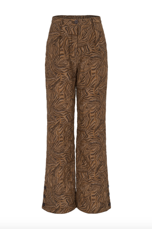 Helmstedt - Quilted Pants: Chocolate Swirl