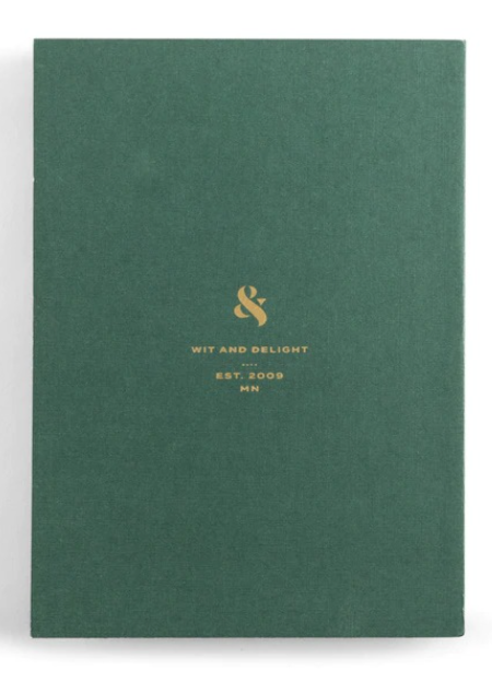 Wit & Delight - Note to Self Journal: Green