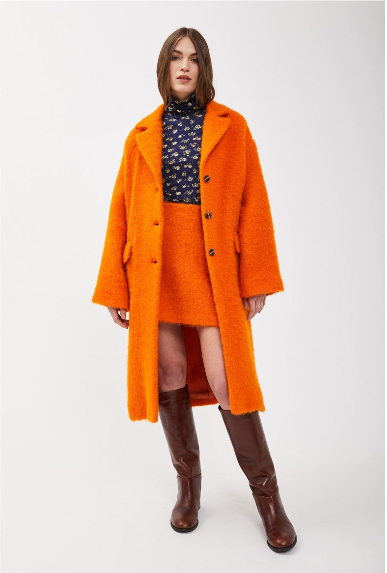 Ottod'ame - Coat: Orange