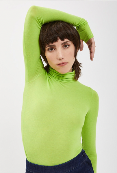 Ottod'ame - Turtleneck: Lime Green