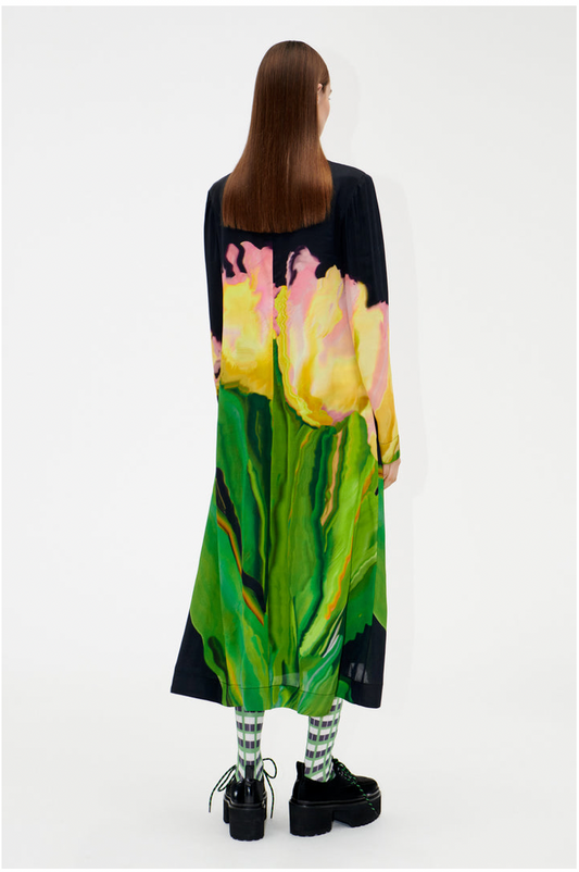 Stine Goya- Millie Dress: Night Tulips