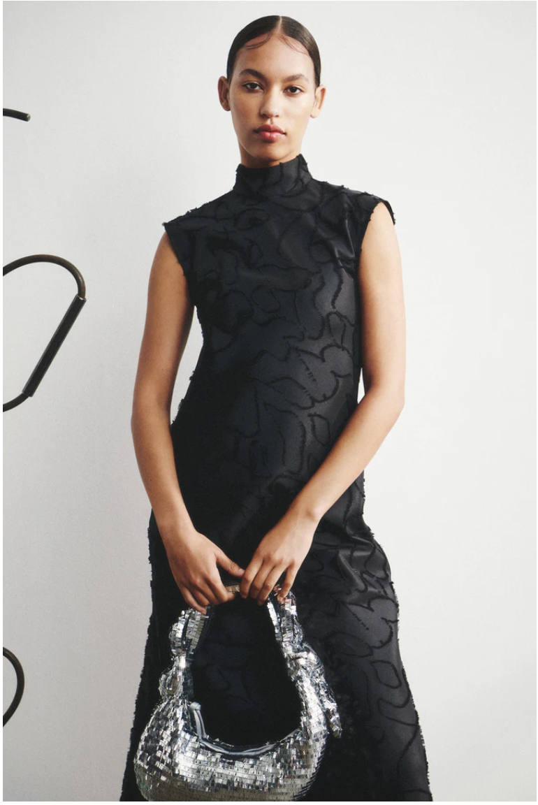 Stine Goya- Jaxie Dress: Black