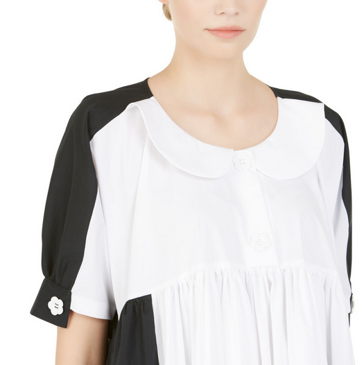 Vivetta - Tuxedo Dress: Black & White