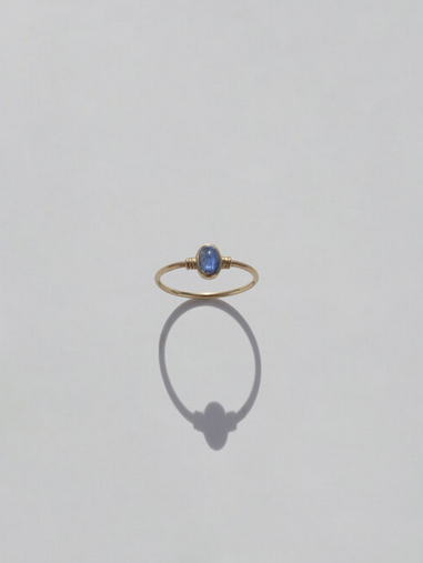 Cyril- Ingres Ring: Blue Sapphire