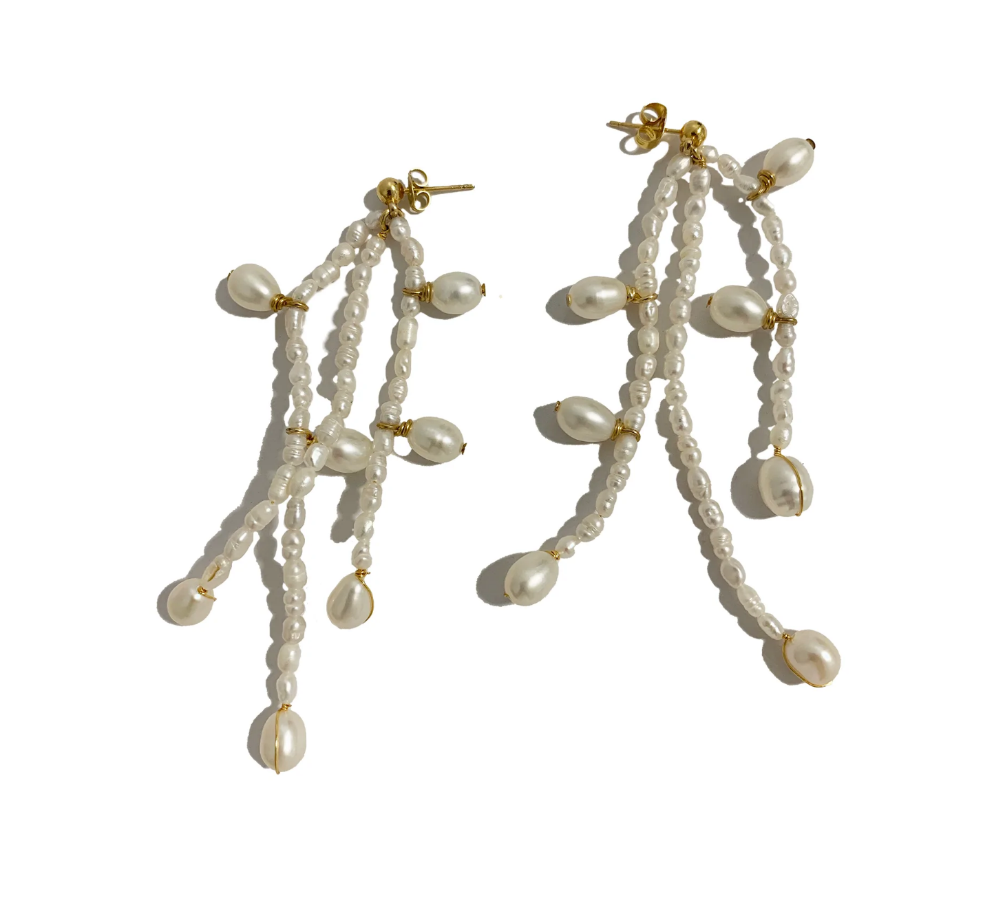 Briwok Jewelry - Coral Earrings