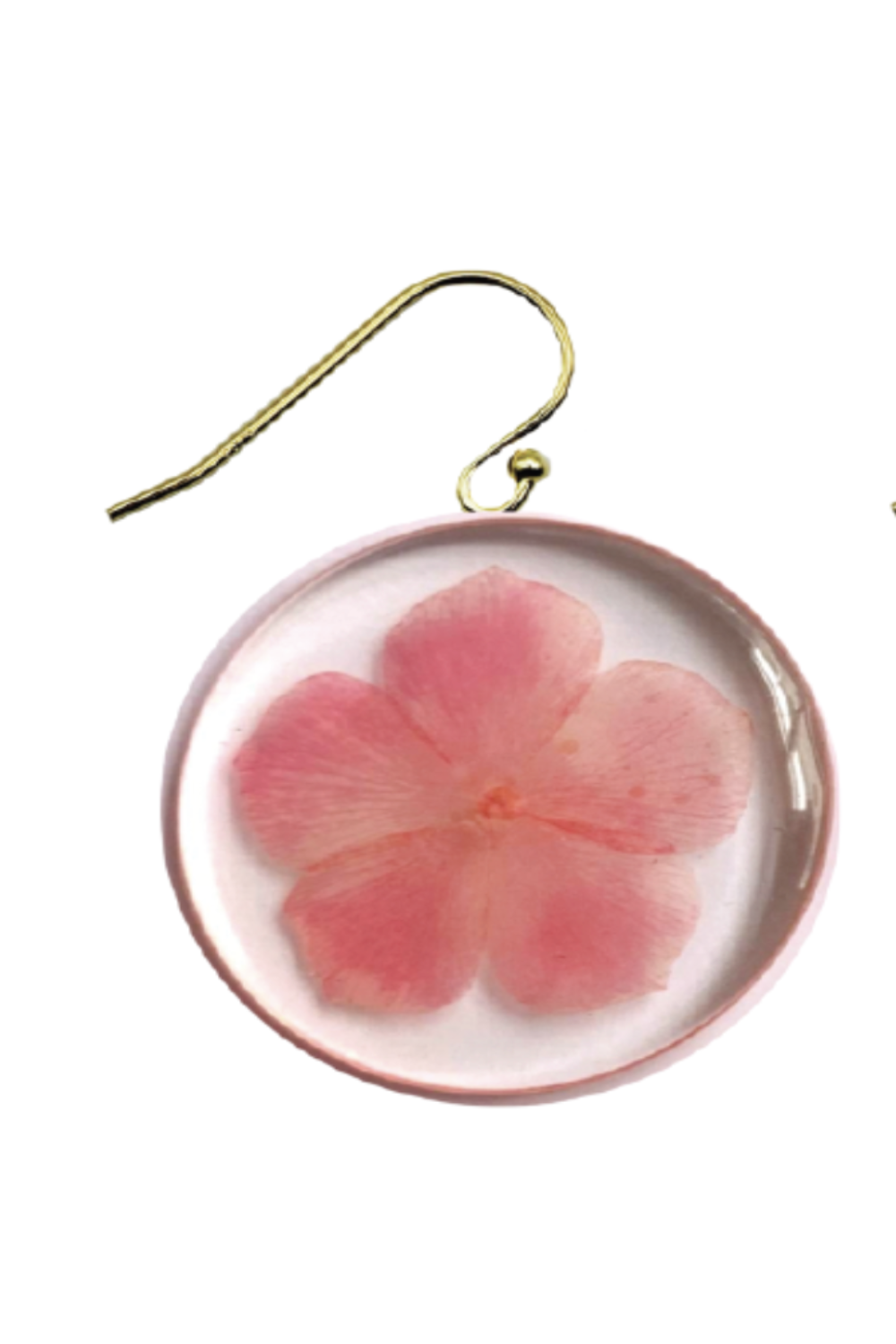 Dauphinette - Phlox Flower Earring: Gold