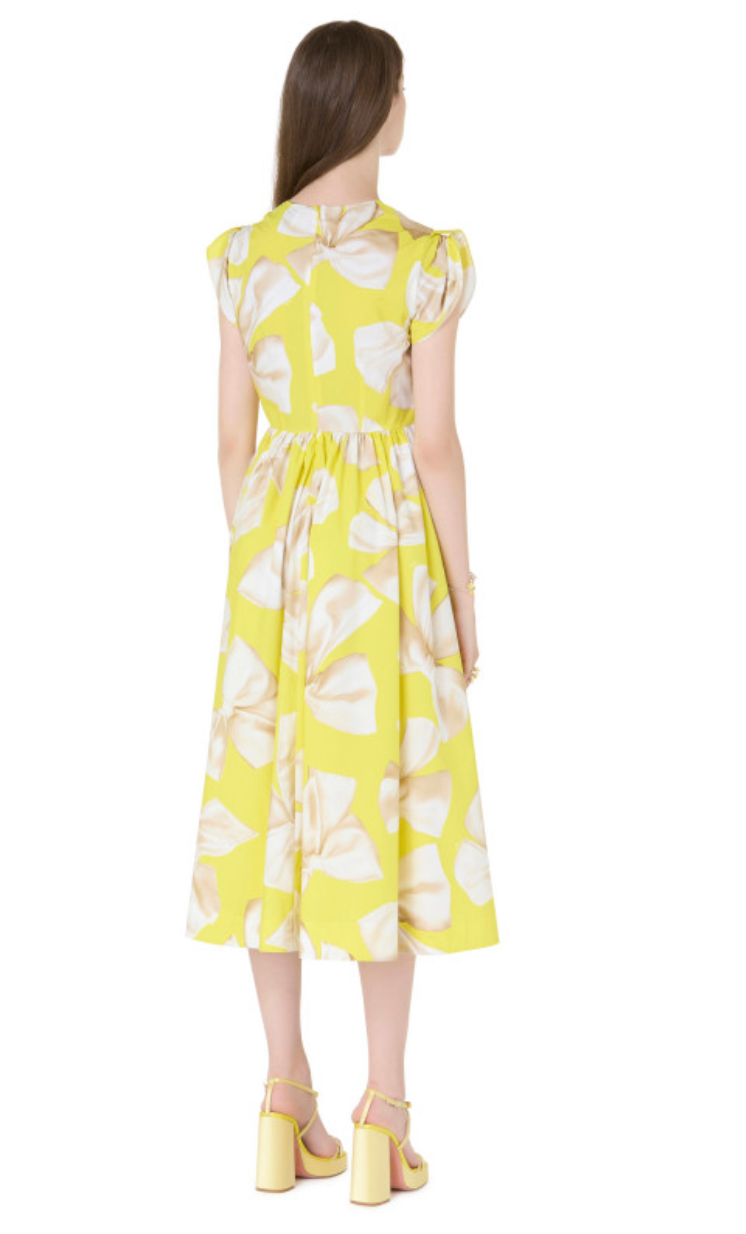 Vivetta - Cutout Dress: Yellow Bows
