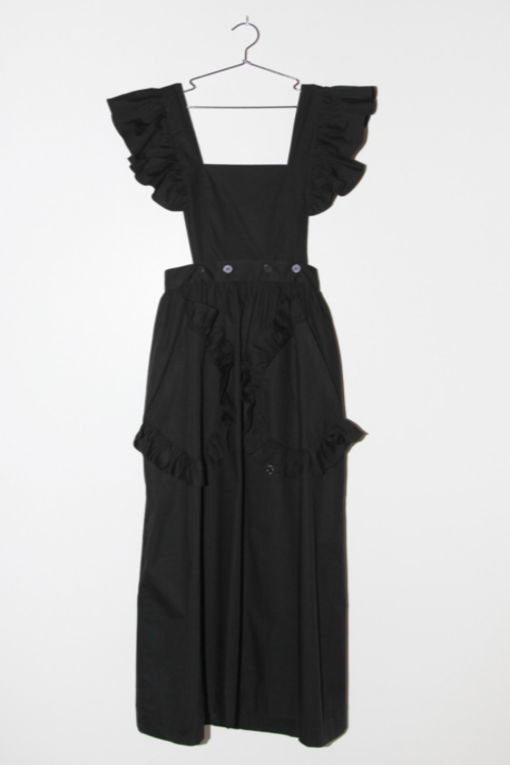Kkco - Lulu Apron Dress: Black
