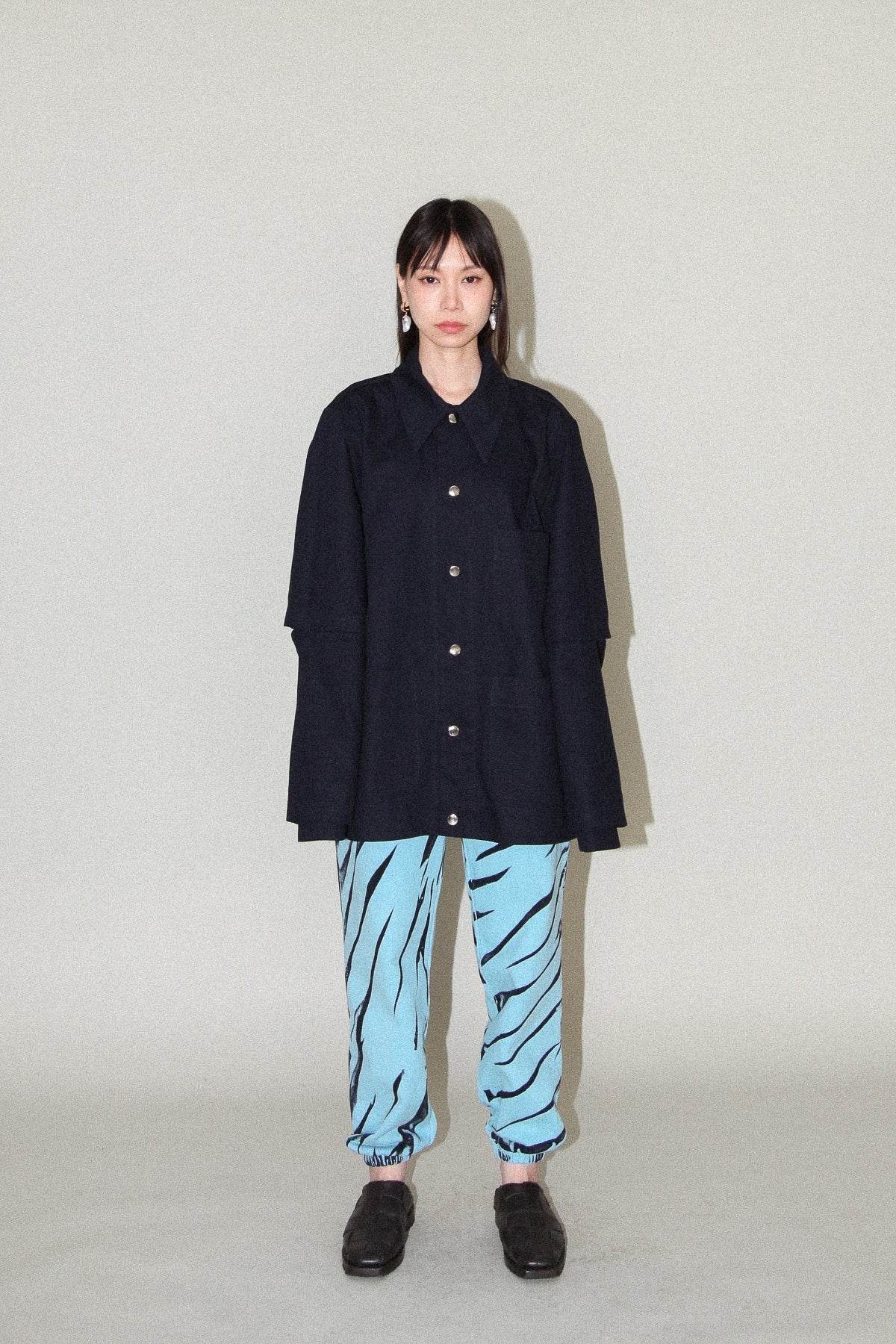 KkCo - Slit Jacket: Navy