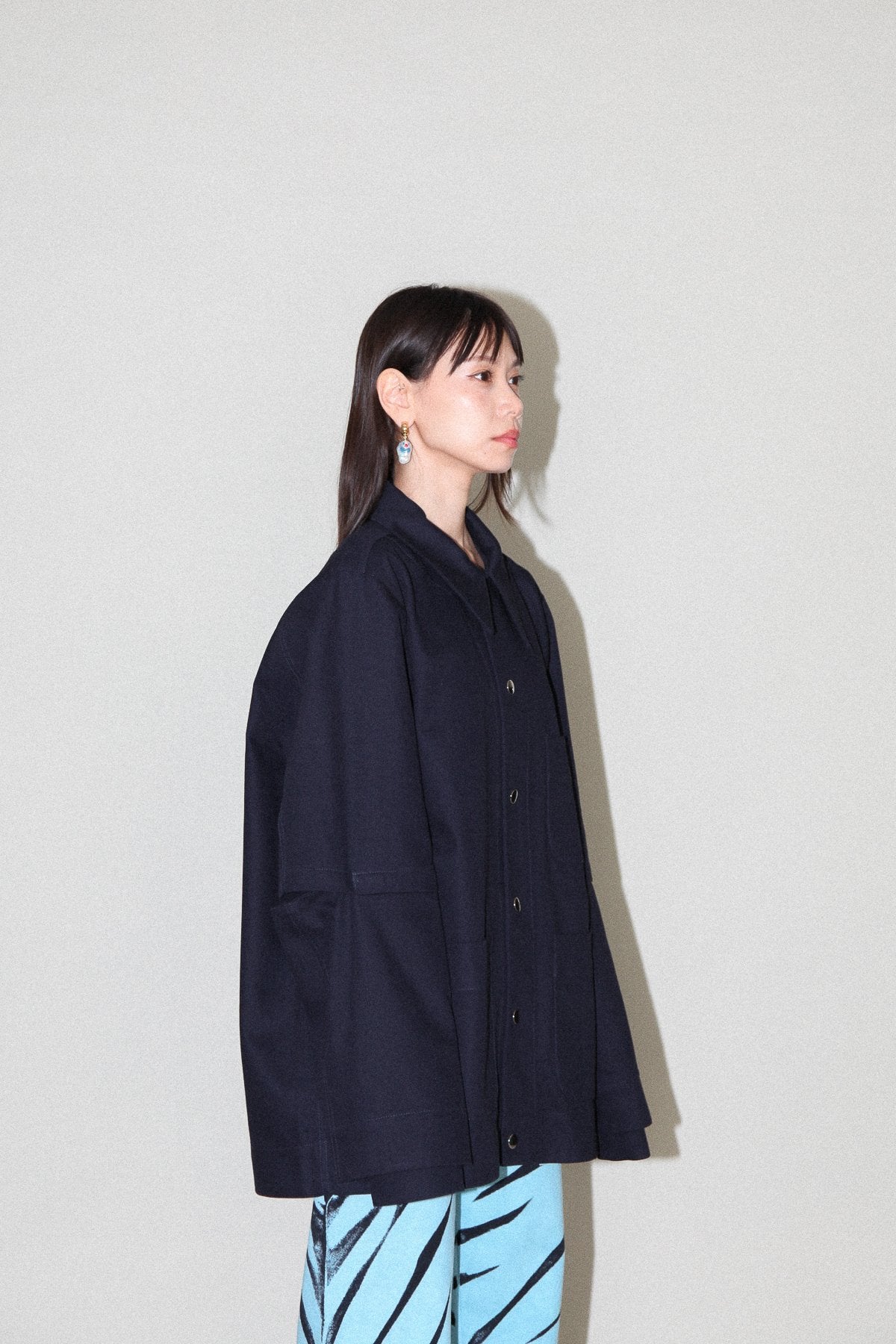 KkCo - Slit Jacket: Navy