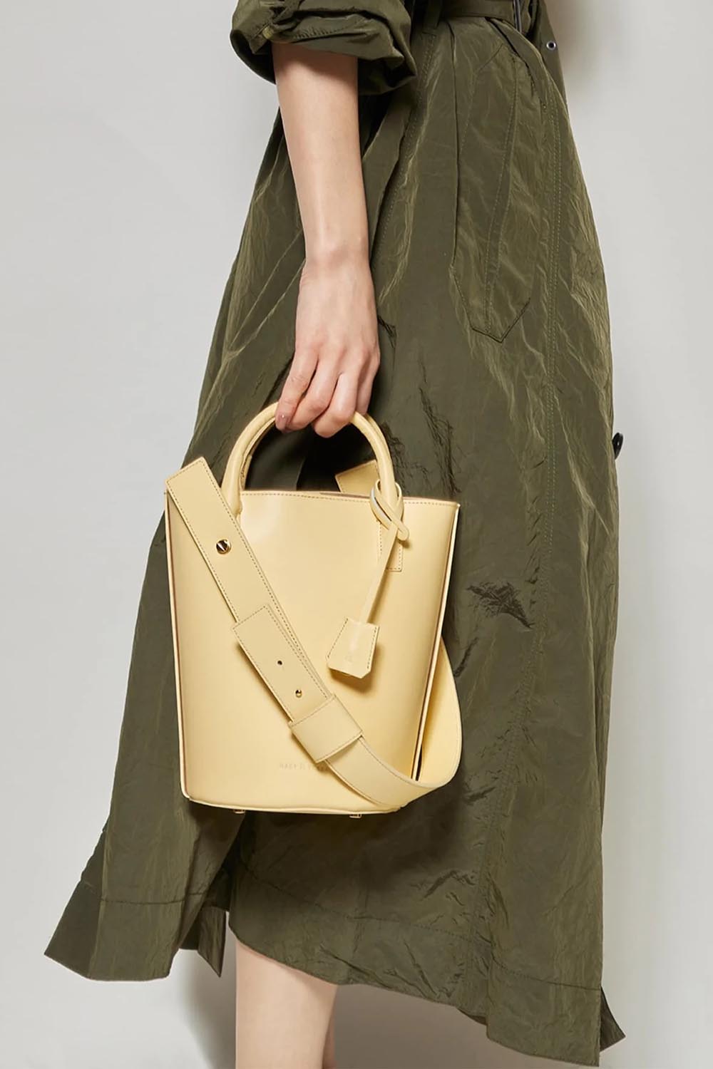 Mary Al Terna- Bow Bag: Wheat