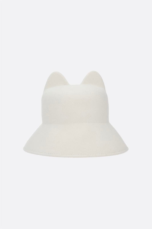 Vivetta- Cat Ears Hat: Off White