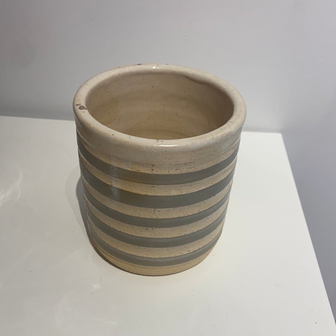 Pottery By Fern - Wide Stripes Cup