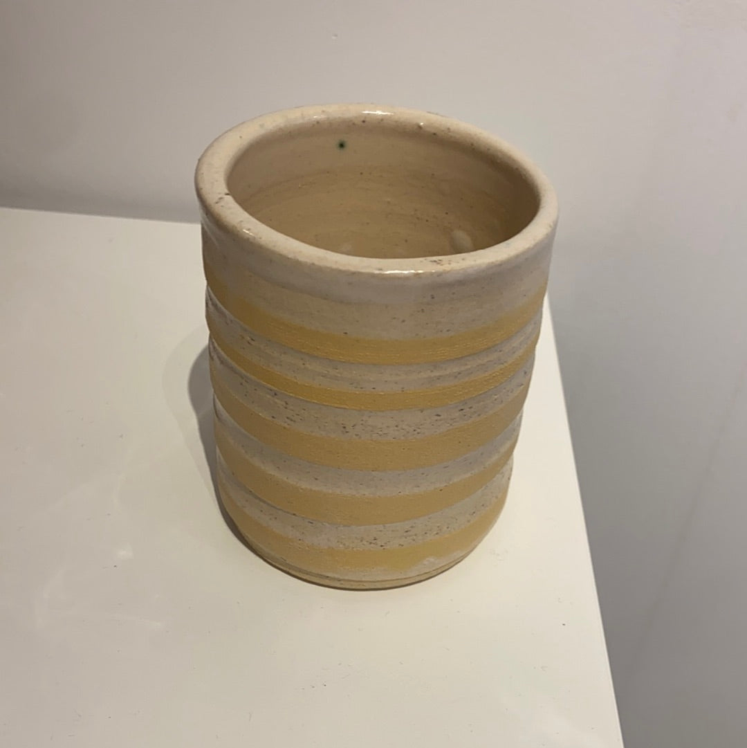 Pottery By Fern - Wide Stripes Cup