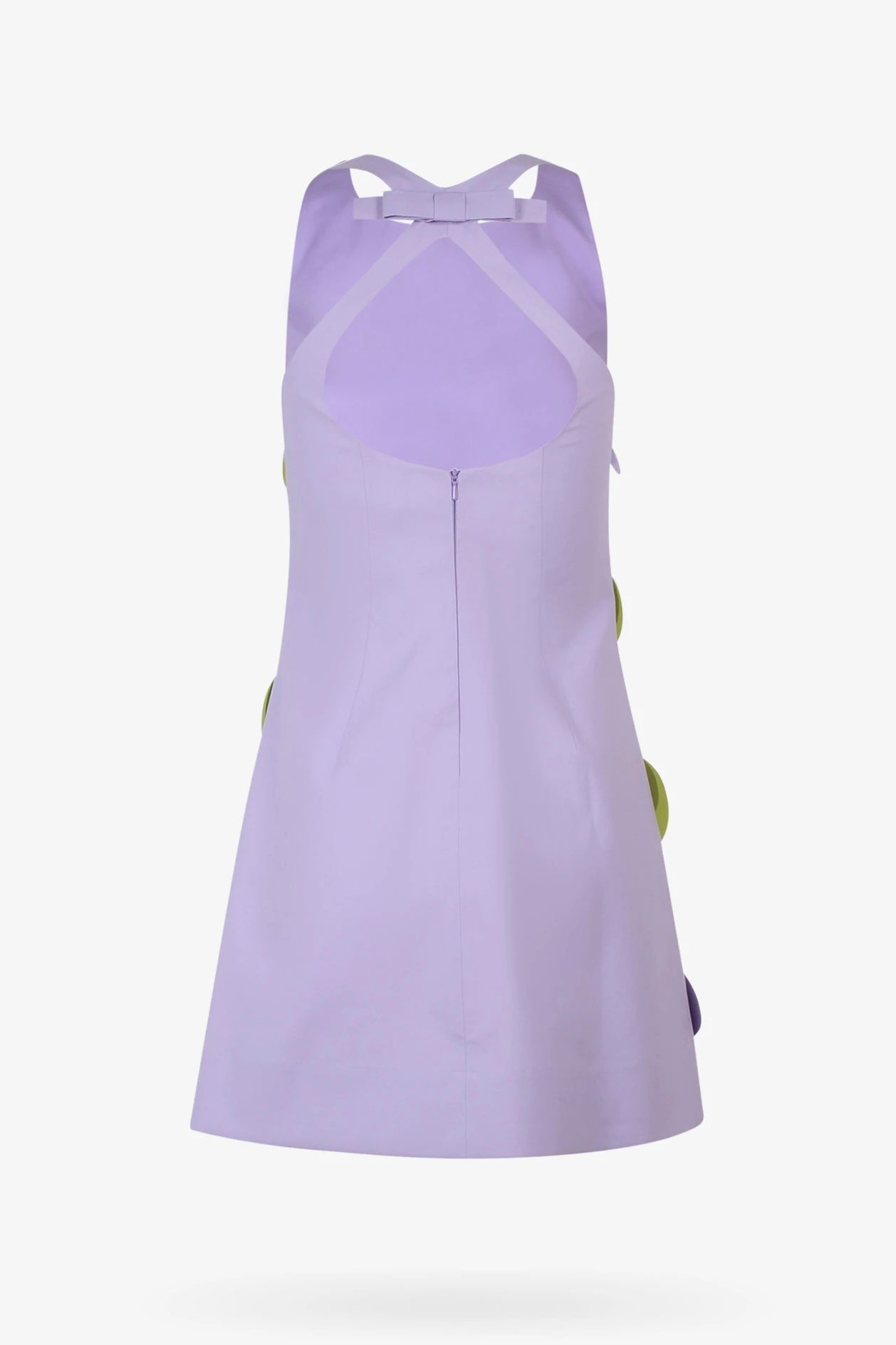 Vivetta -Large-Scale Payette Mini Dress: Lilac
