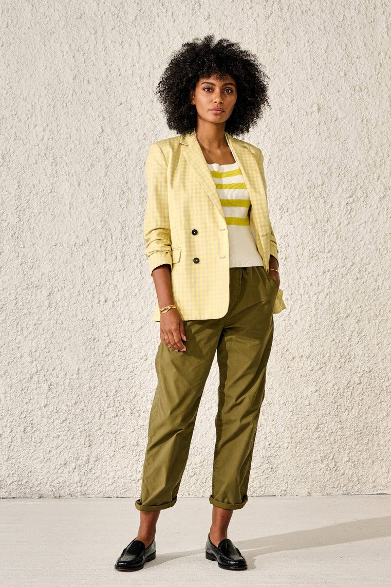 Bellerose - Vivien Blazer: Yellow Check B