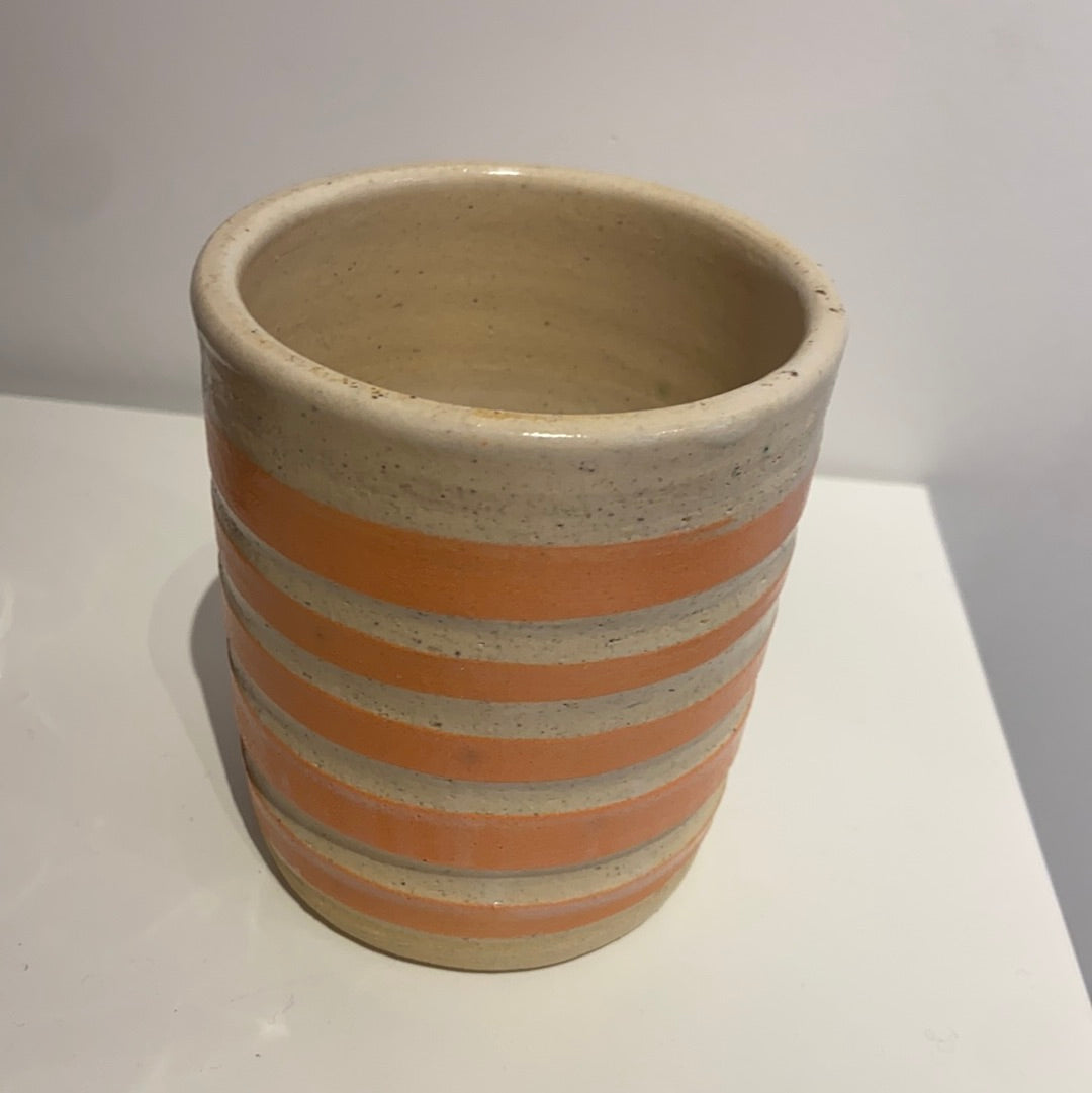 Pottery By Fern - Wide Stripes Cup