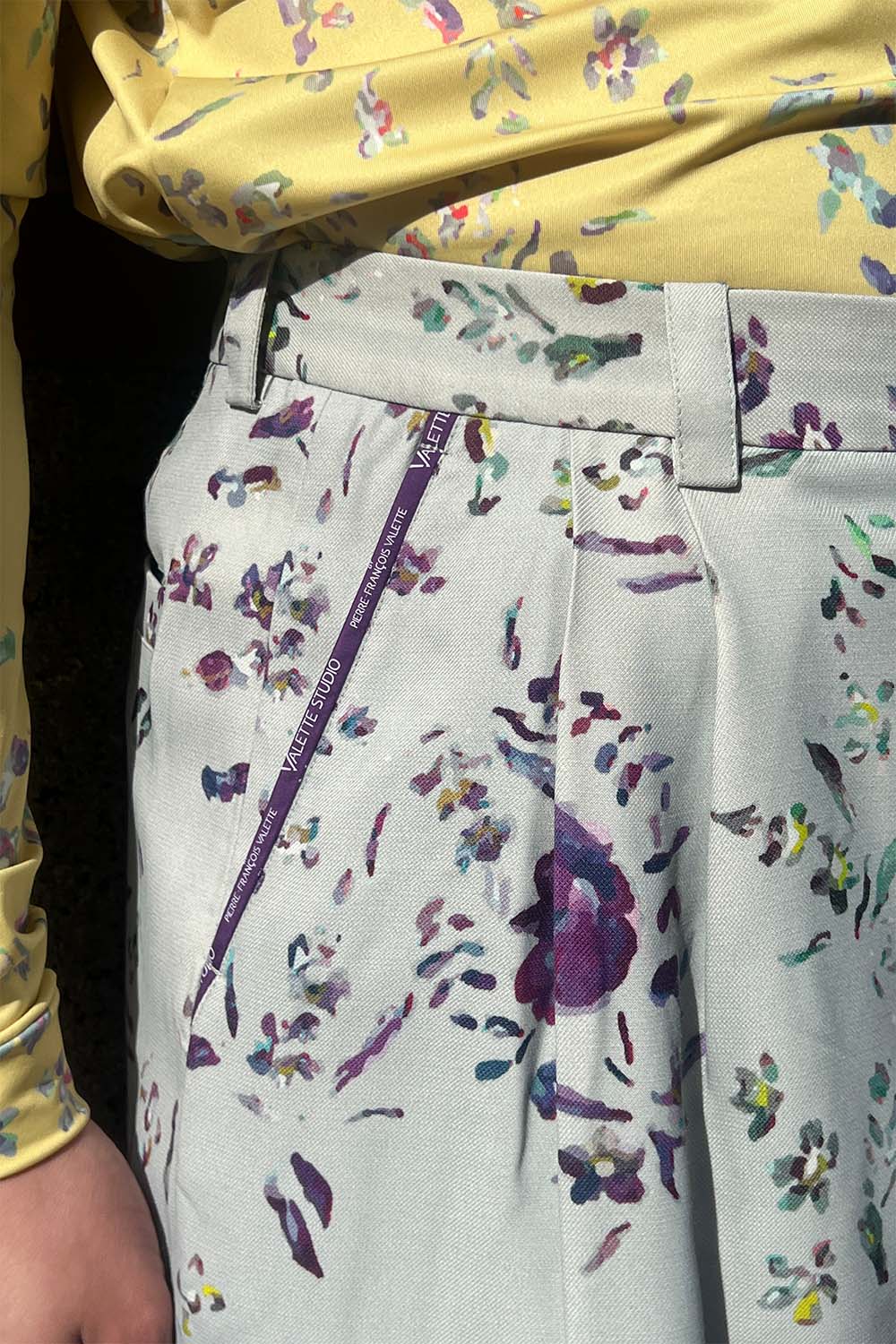 Valette Studio - Trouser: Flower Print