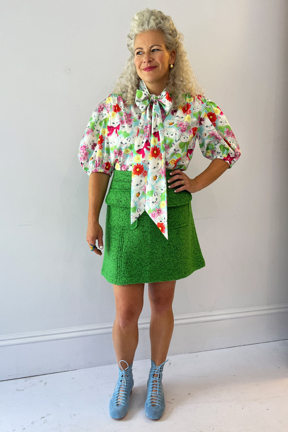 CO|TE- Lucilla Skirt: Green