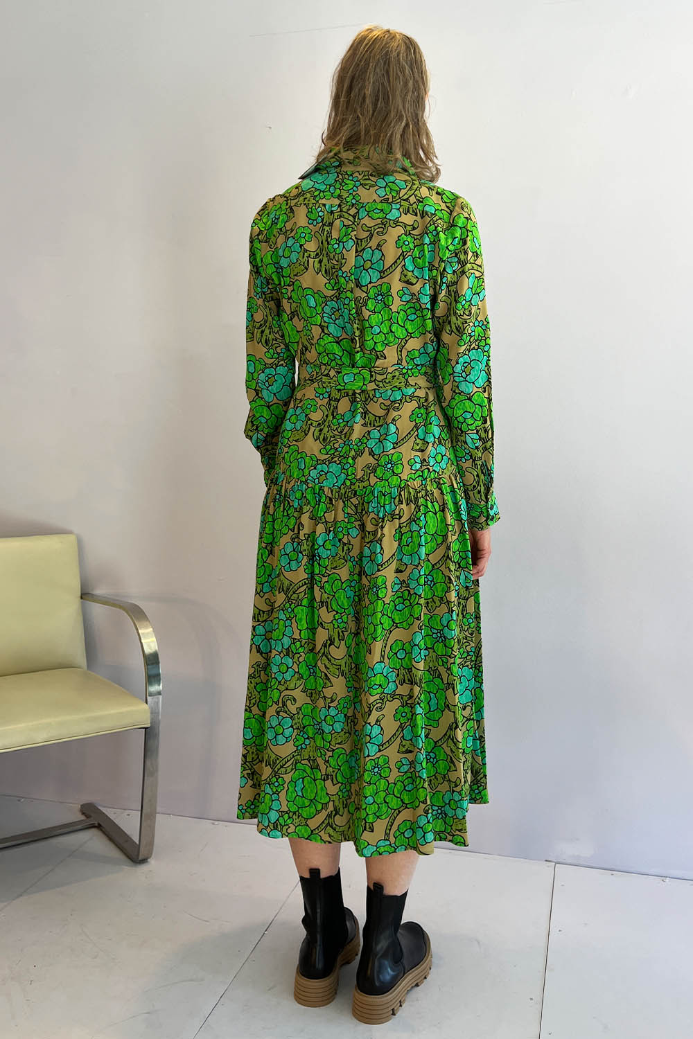Rachel Comey- Jana Dress: Lotus Green